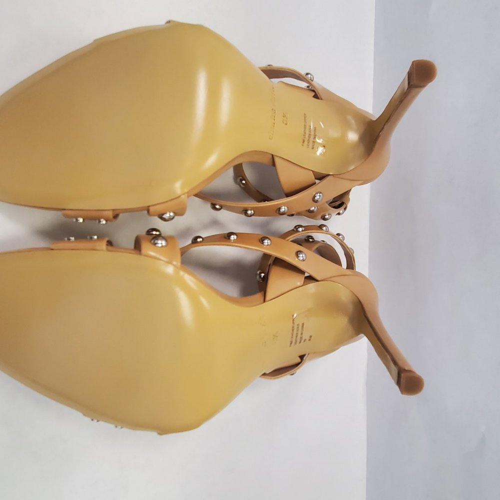Charles by Charles David Beige Studded Sandals - Picture 7 of 7